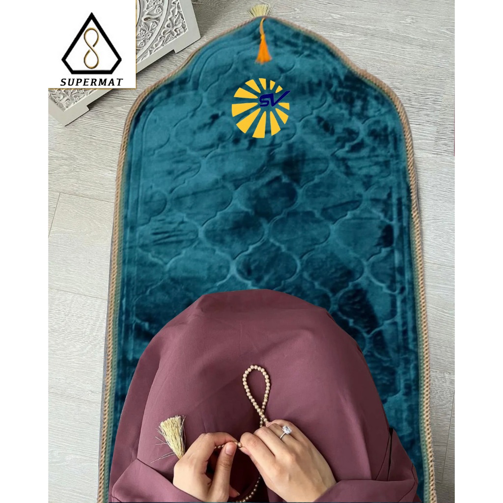 (SV) Sajadah KUBAH Cantik Premium MIDI Tebal Turki Anti slip