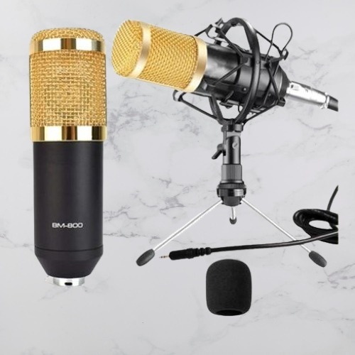 Jual Microphone condeser Rekaman mini live BM800 Mini | Shopee Indonesia