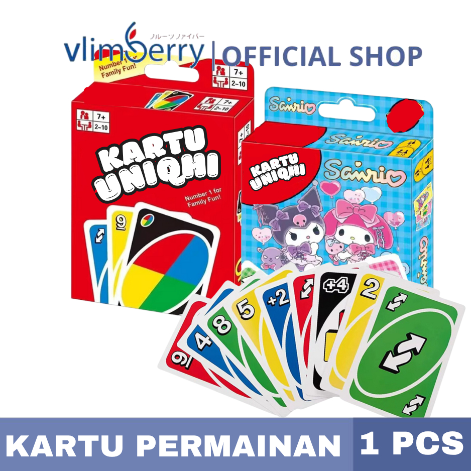 Jual VLIMBERRY Permainan Kartu Untuk Keluarga Board Mainann Kartu Game ...