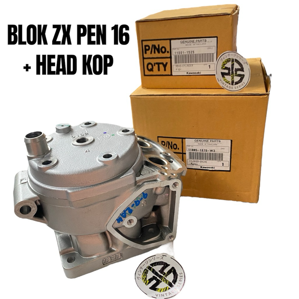 Jual CYLINDER BLOK NINJA RR ZX 11005-1878-W3 ORIGINAL KAWASAKI