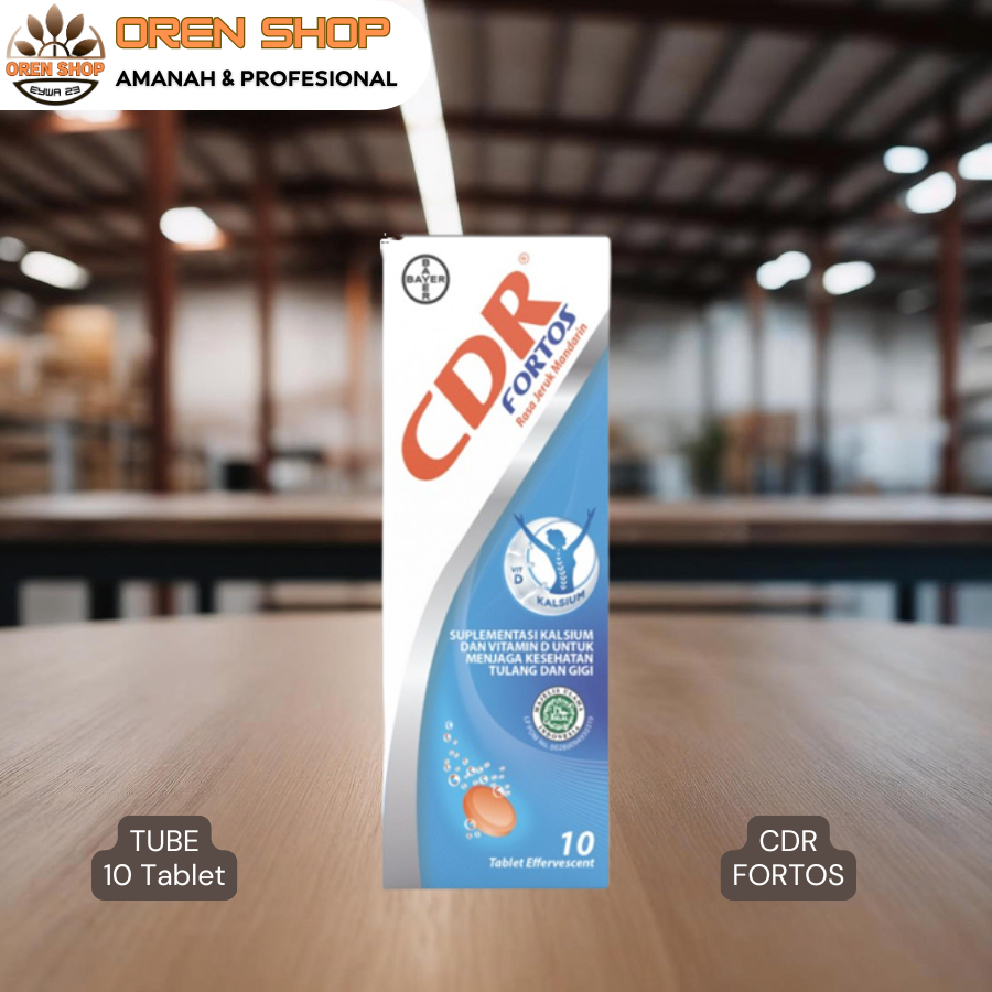 Jual CDR Fortos Tube 10 Tablet | Shopee Indonesia