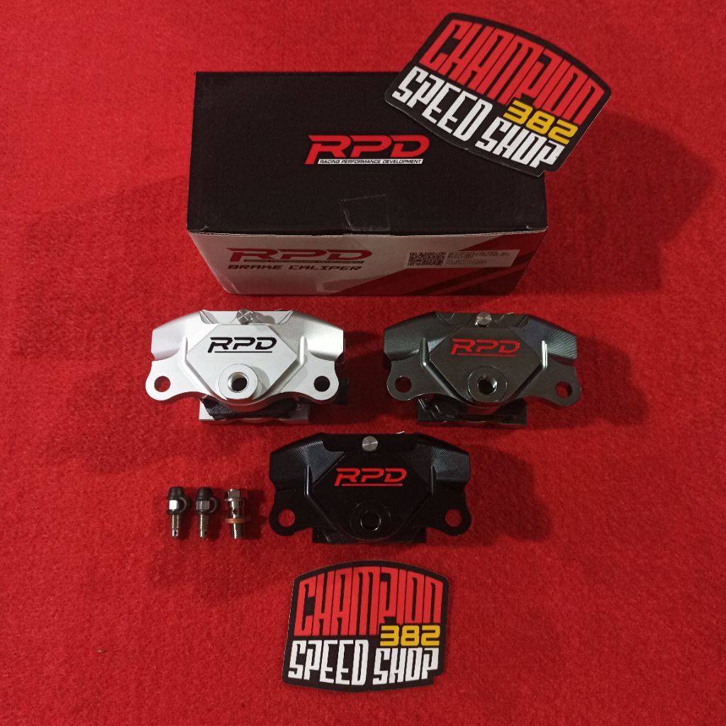 Jual Brake Caliper Axial Kaliper RPD Quantum 2P 2 Piston Universal ...