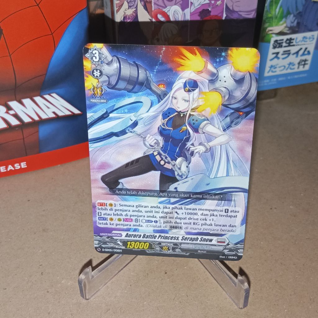 Jual Aurora Battle Princess Seraph Snow Vanguard Card fight Original ...