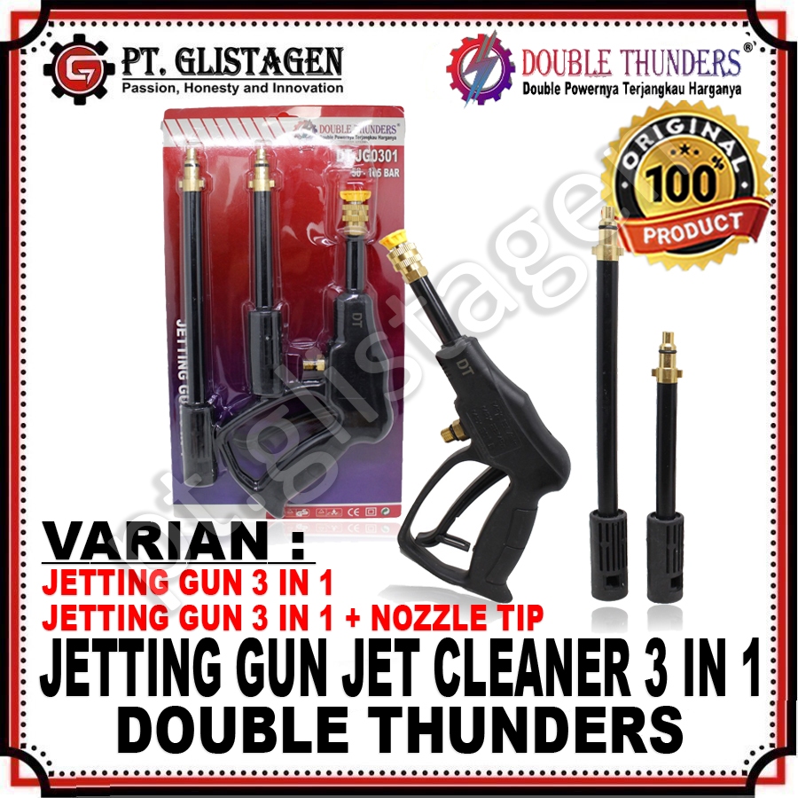 Jual DT Jetting Gun 3 in 1 Jetting Gun Jet Cleaner Washer High Pressure ...