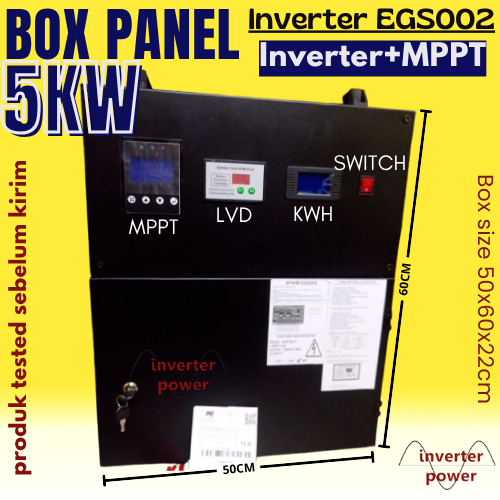 Jual Box panel inverter paket lengkap trafo 5000W pure sine wave 5000w ...
