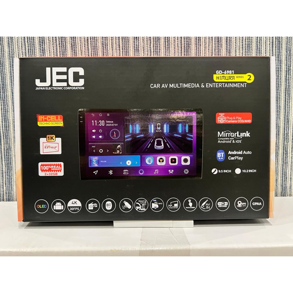 Jual headunit JEC 9inch INCELL 2/32GB | Shopee Indonesia