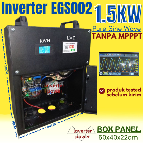 Jual box panel power 1500w inverter psw lengkap LVD Trafo 1500 watt LF ...