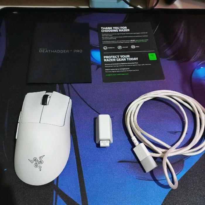 Jual Razer DeathAdder V3 Pro White - WIRELESS alt maya x atk f1 x1 pro ...