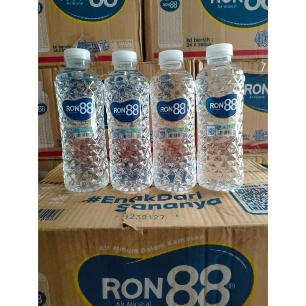 Jual Ron 88 Air Botol 380 ml ( 1 dos isi 24 botol ) | Shopee Indonesia