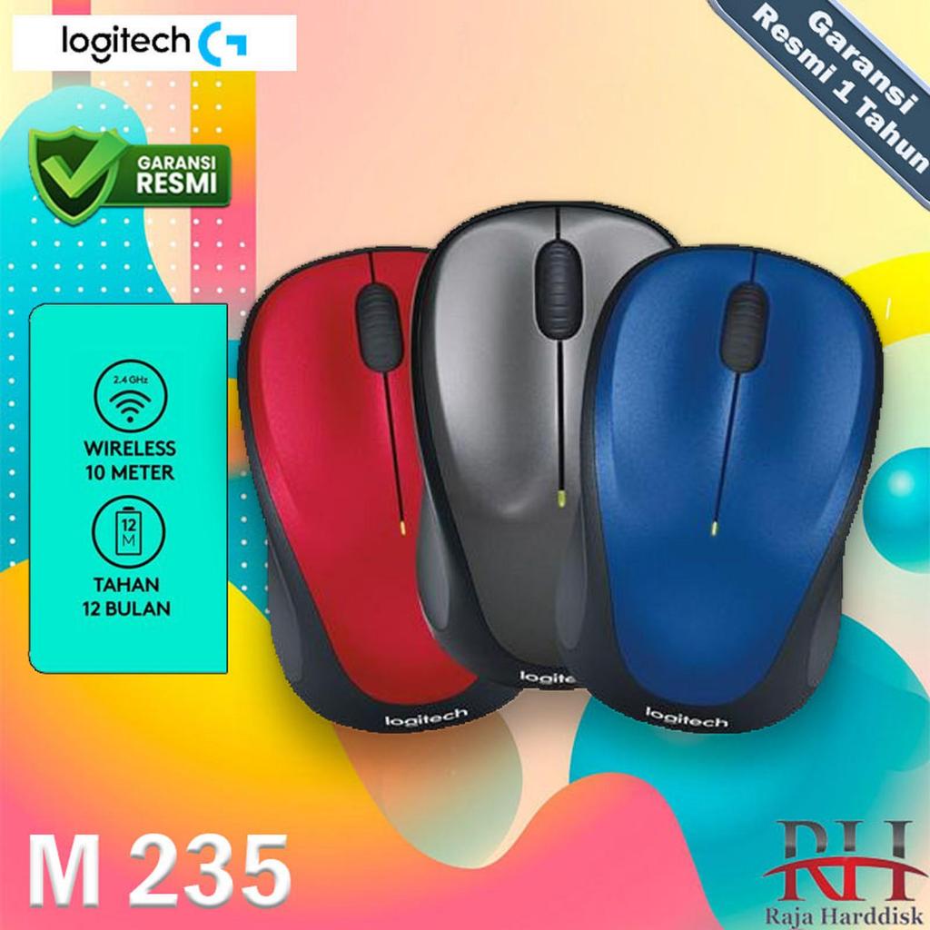 Jual Logitech M235 Wireless Mouse | Shopee Indonesia