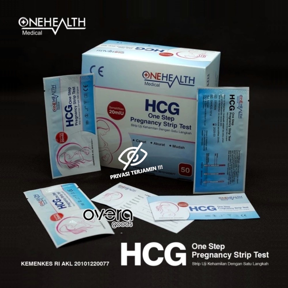 Jual 1Box Isi 50 pcs - Tes Pack Kehamilan OneHealth / Test pack ...