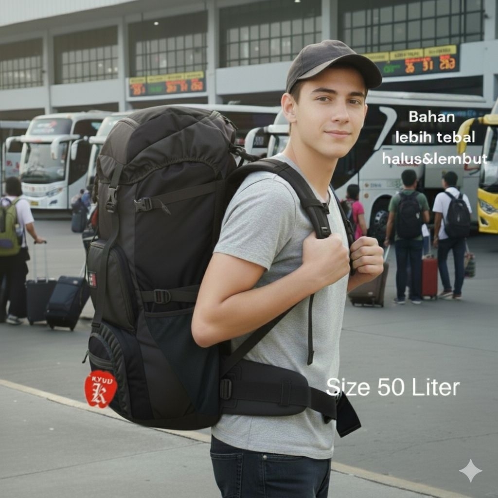 Jual Tas Ransel carier Besar Ukuran 50Liter sampai 60Liter Ransel Mudik ...