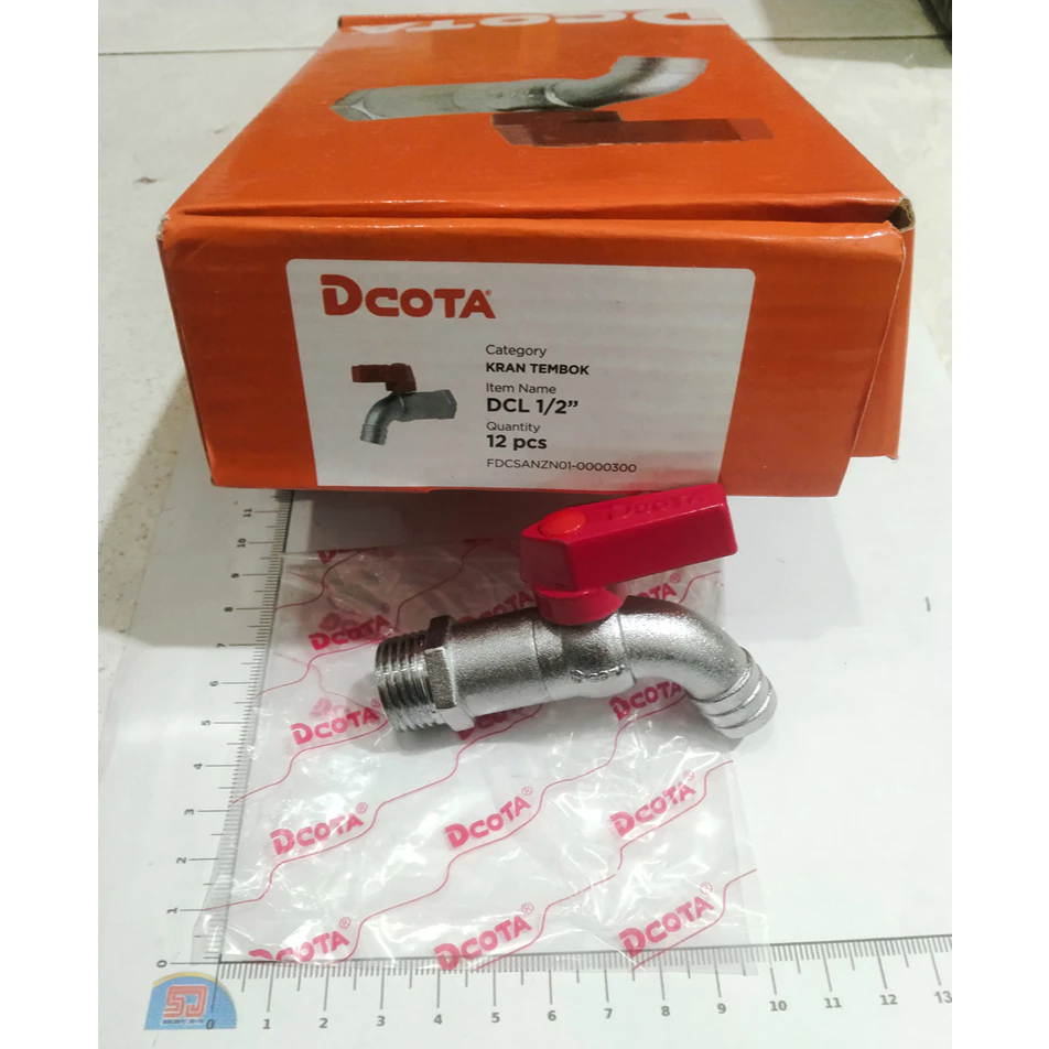Jual Dcota Kran Air Tembok / Taman Kran Dcota DCL 1/2