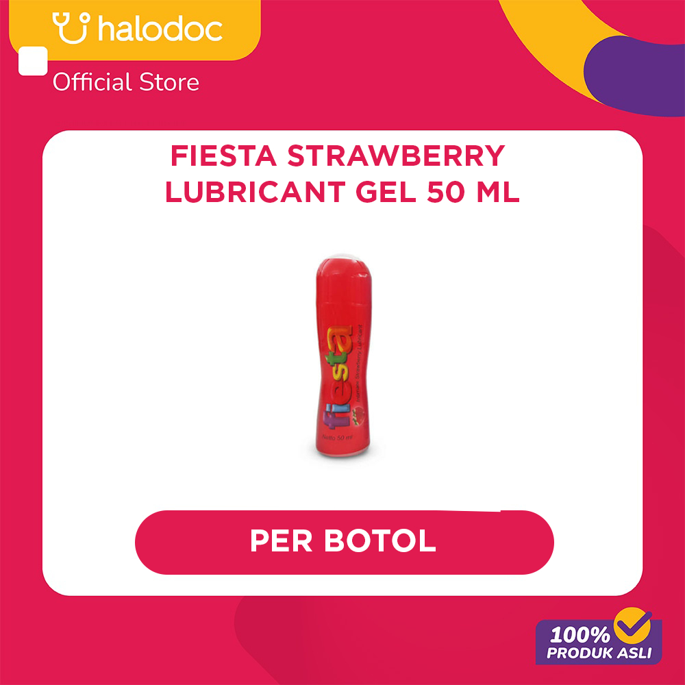 Jual Fiesta Strawberry Lubricant Gel 50 ml | Shopee Indonesia