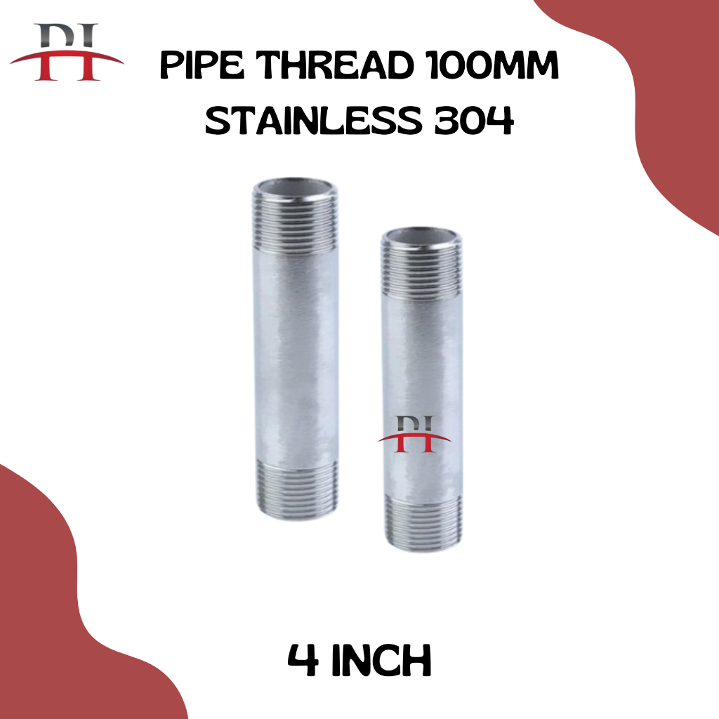 Jual Pipe Thread 100mm Stainless Steel 4