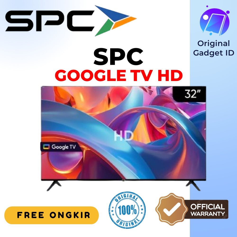 Jual SPC Google TV - ST32 - HD | Low Watt 56W | Dolby Audio | Google ...