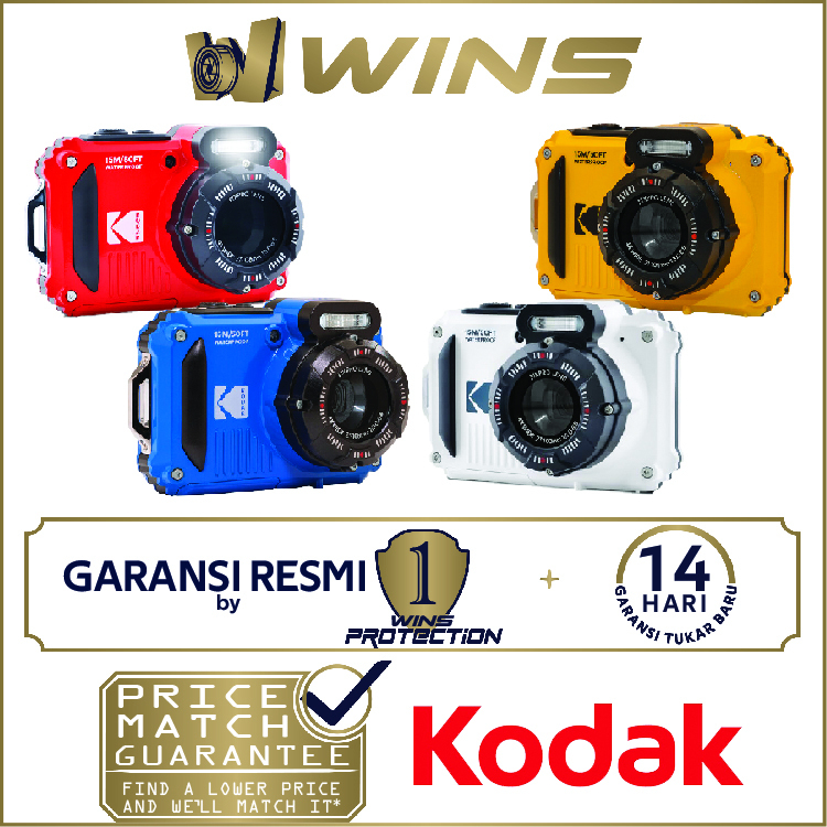 Jual Kodak PIXPRO WPZ2 WPZ 2 WPZ-2 Digital Camera Waterproof Outdoor ...