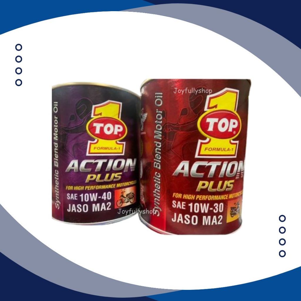 Jual OLI TOP 1 ACTION PLUS 10W30 JASO MA2 800 PROMO OLI TOP1 4TAK ...