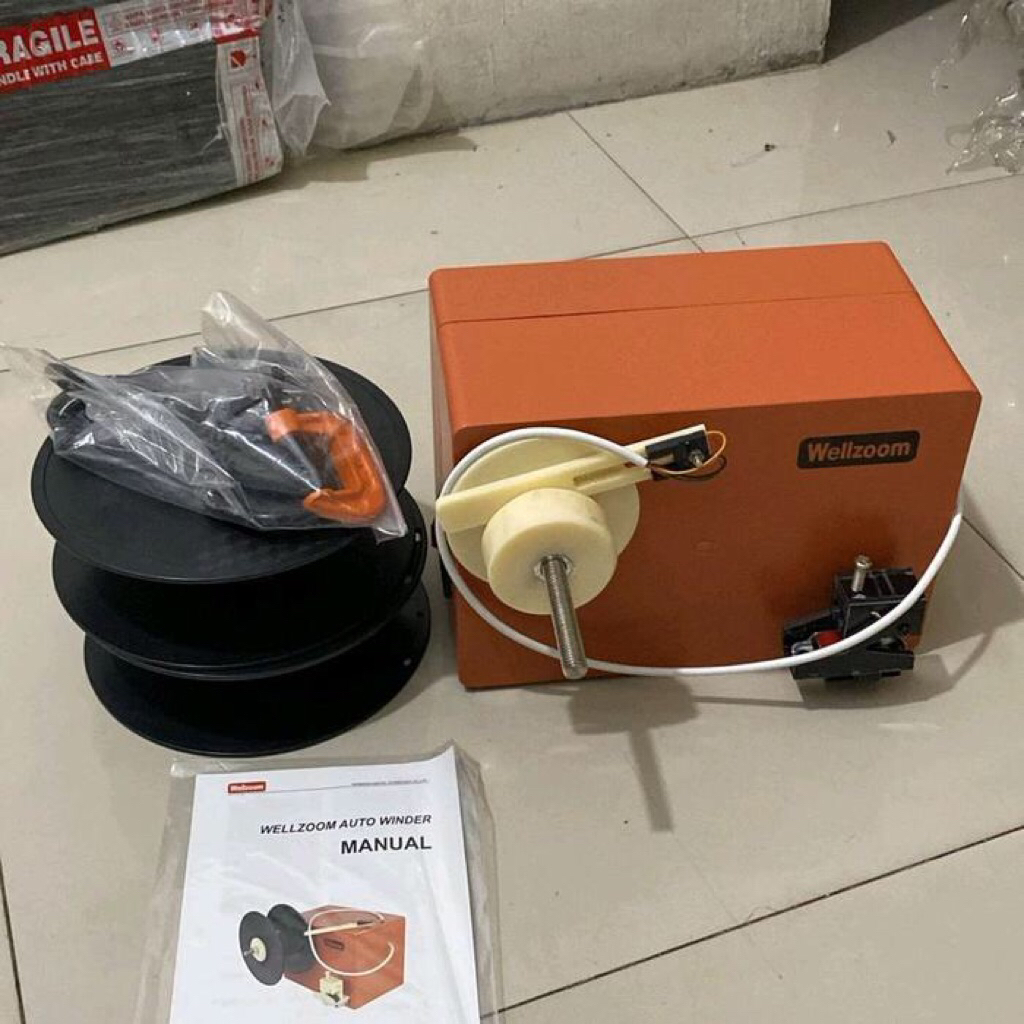 Jual Wellzoom Auto Winder Auto Spooler For Filament 3D Extruder machine ...