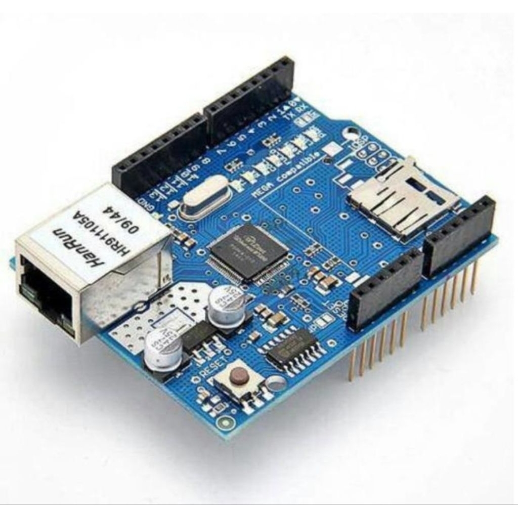 Jual ETHERNET SHIELD LAN W5100 ARDUINO UNO | Shopee Indonesia