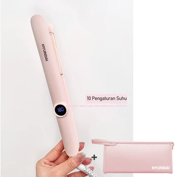 Hyundai Keriting Hair 32mm Curler Pengeriting Rambut Otomatis HSB1 Catokan Keriting Otomatis