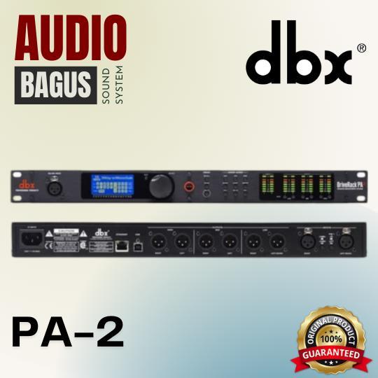 Jual DBX PA2 / PA 2 DRIVERACK Speaker Management ORIGINAL | Shopee ...