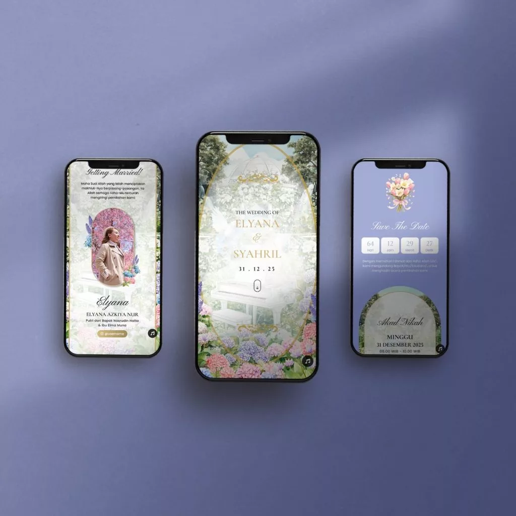 Undangan Website Pernikahan Tema Adat 1