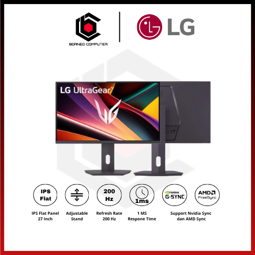Jual Monitor LG UltraGear G6 27 Inch 200 Hz QHD Support Nvidia Sync dan ...