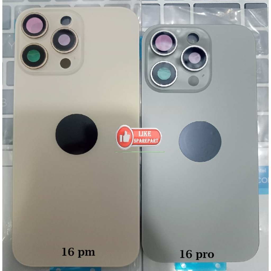 Jual FULLSET FRAME BACKDOOR 16 PRO / BACK GLASS IP 16 PROMAX ...