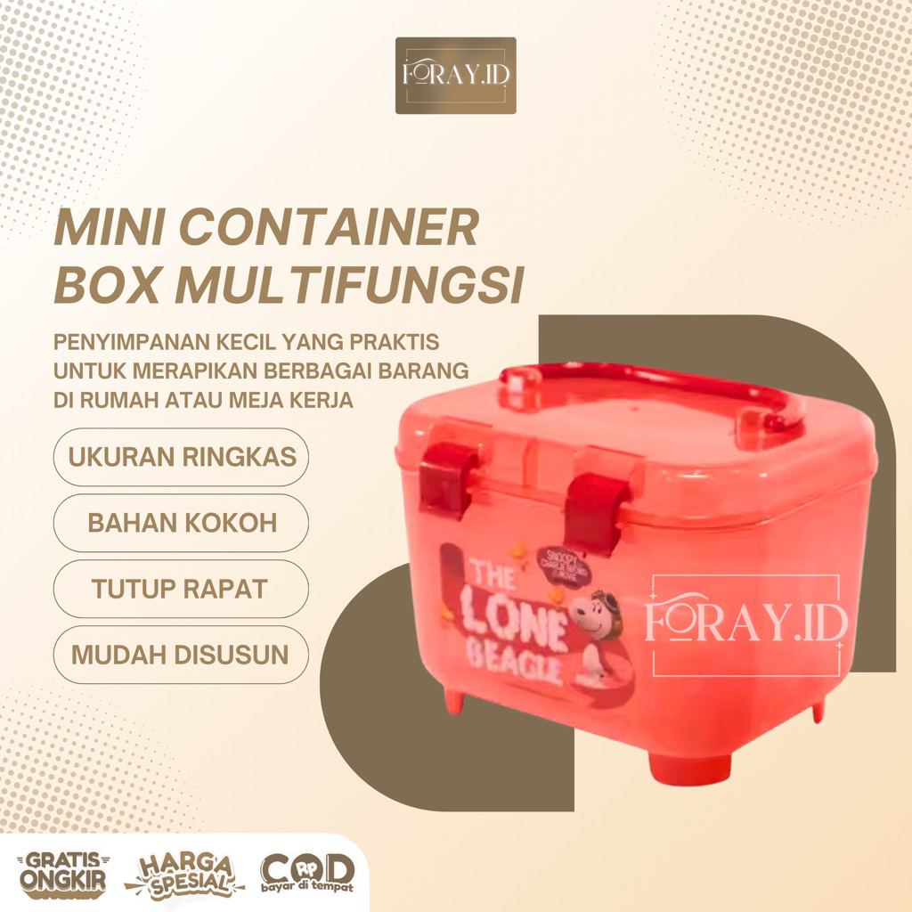 Jual Container Mini Box Serbaguna | Goodie Bag Souvenir Ulang Tahun ...