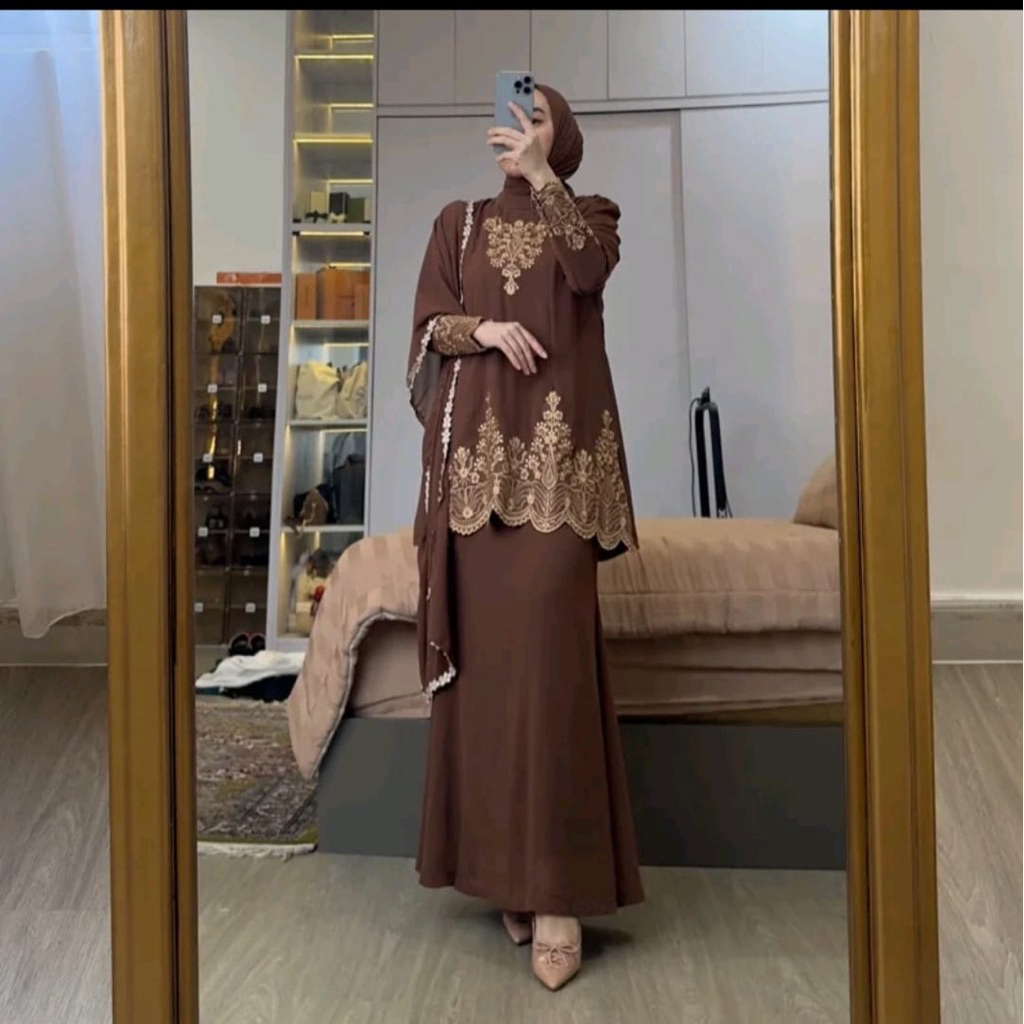 Produk Rinjani gamis | Shopee Indonesia