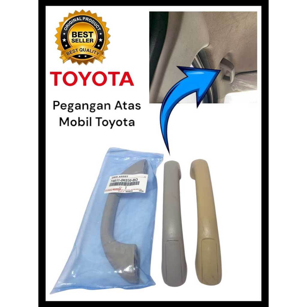 Jual Handle hand grip pegangan tangan atas plafon mobil Toyota Innova ...