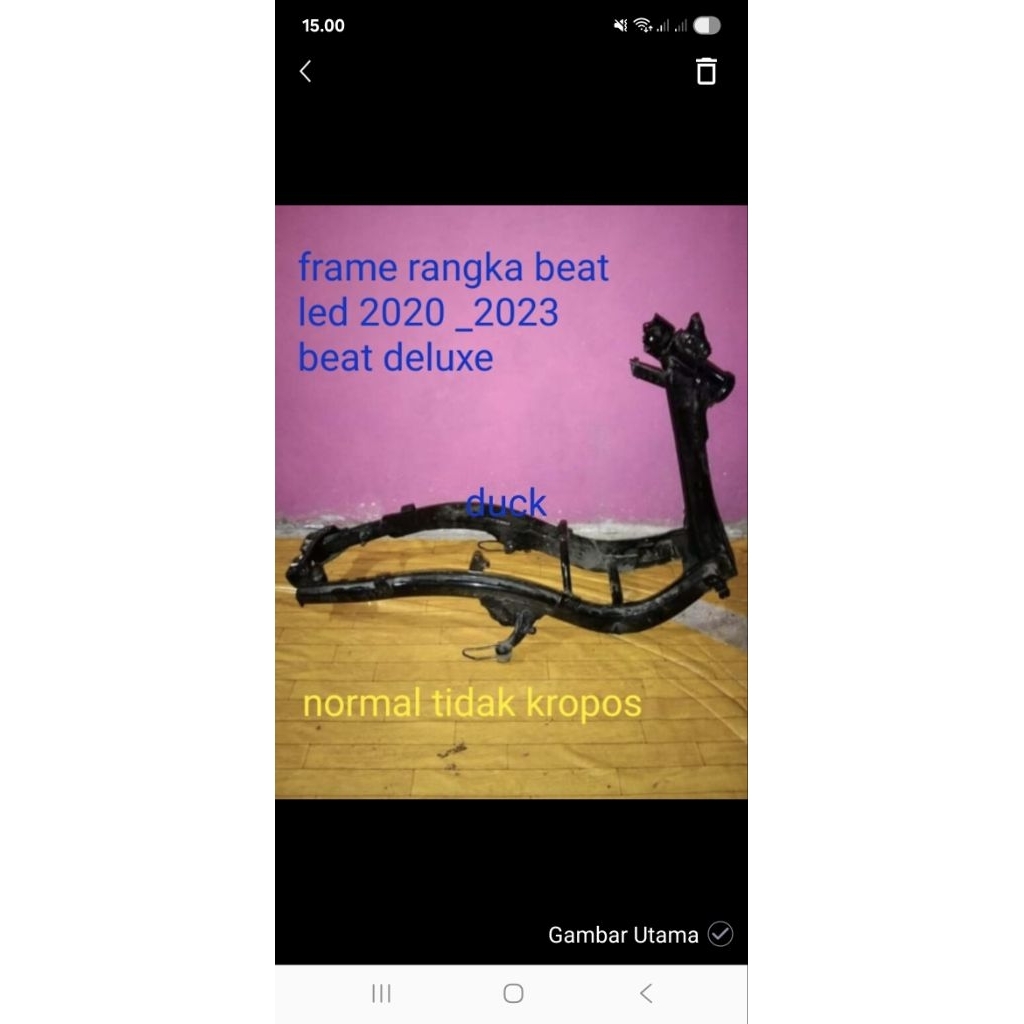 Jual frame rangka beat deluxe | Shopee Indonesia