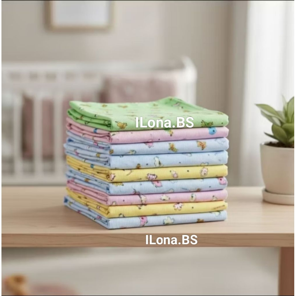 Jual 1 lusin bedong pernel bayi/ selimut bayi pernel | Shopee Indonesia