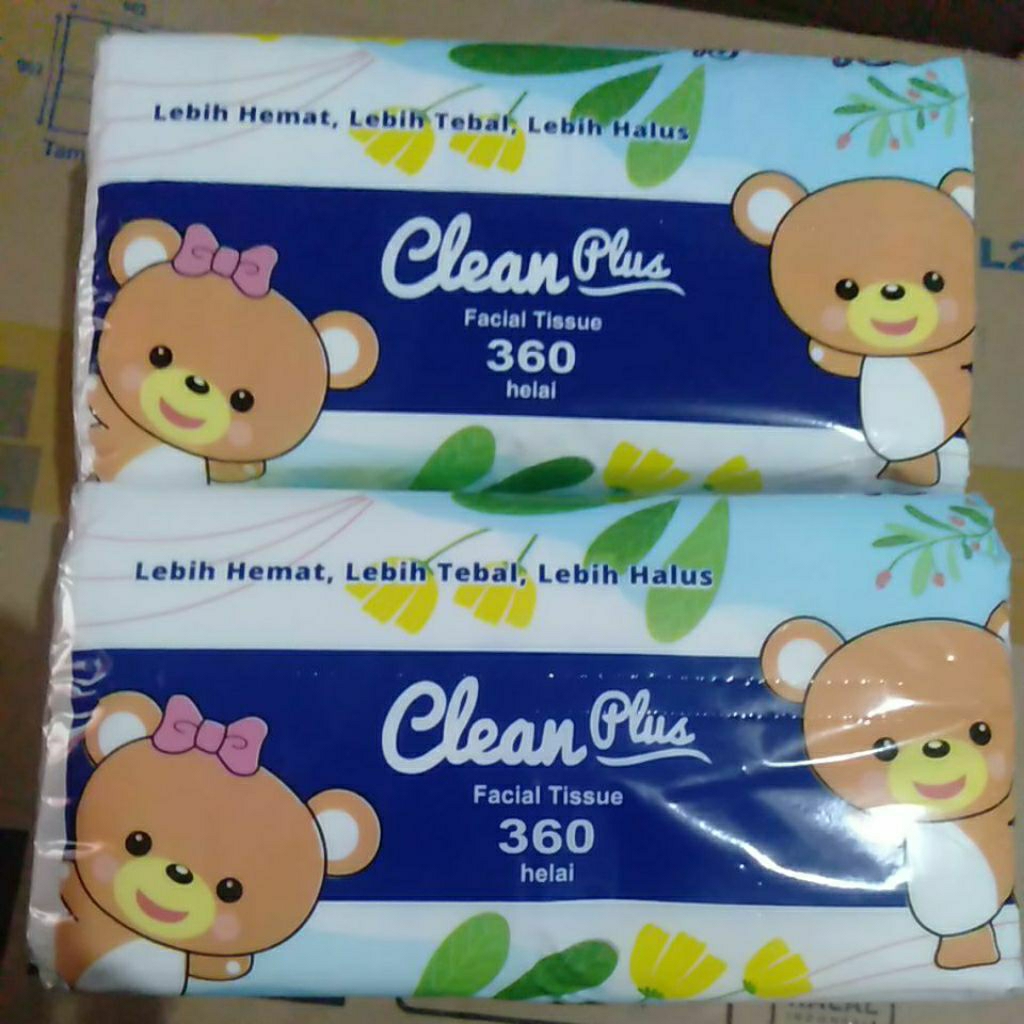 Jual Clean Plus Softpack Tissue 180 Sheets Beruang | Shopee Indonesia