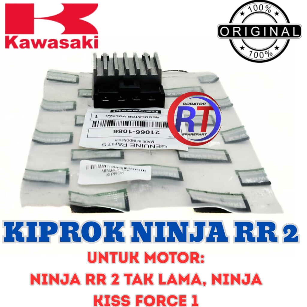 Jual KIPROK REGULATOR KODE NINJA RR 2 KAWASAKI ORIGINAL UNTUK MOTOR ...