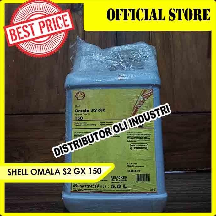 Jual SHELL OMALA S2 G / GX 150 ( 5 Liter - Ready Stock ) | Shopee Indonesia