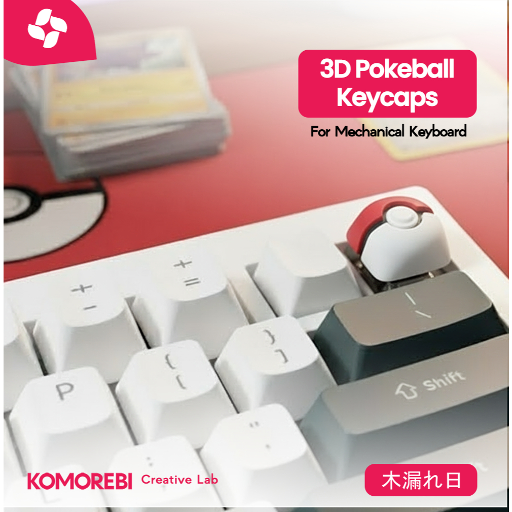 Jual Keycaps 3D Pokeball Pokemon Series Varian Regular Team Rocket ...