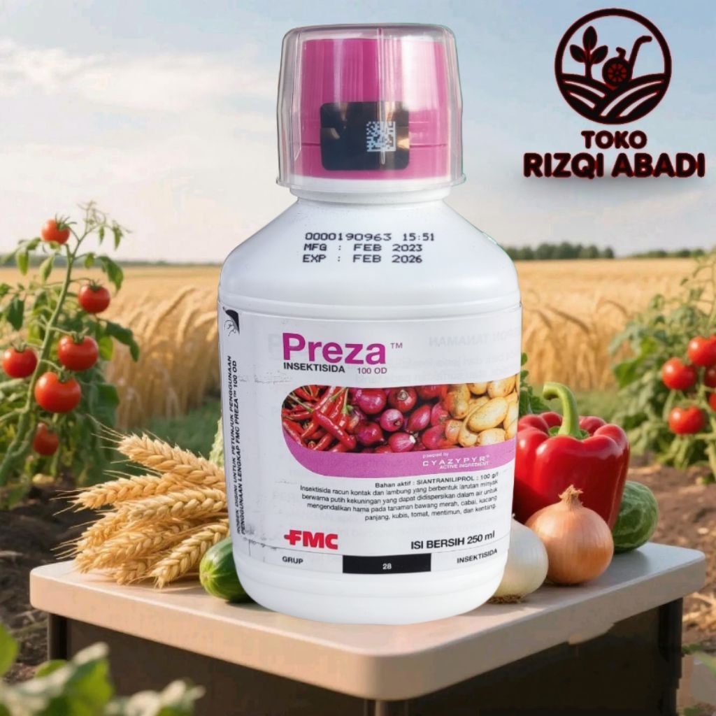 Jual Preza 100 OD Cyantraniliprole Efektif untuk mengendalikan berbagai ...
