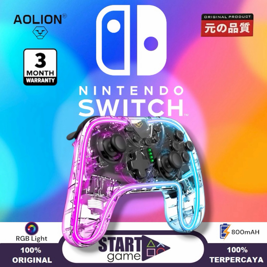Jual Nintendo Switch Pro Controller AL-NS2258 | Shopee Indonesia