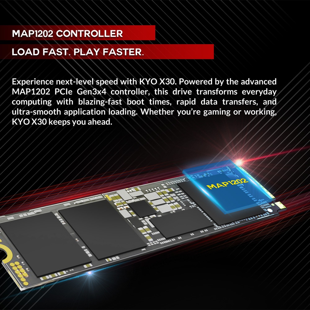 Jual KYO X30 2280 PCIe 3.0 X-SERIES 128GB / 256GB / 512GB / 1TB NVMe ...