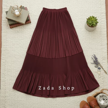 Lindi Skirt Rok Plisket Lidi Mayung Premium Rok Plisket Lidi 2 Susun Premium Rok Plisket Lidi