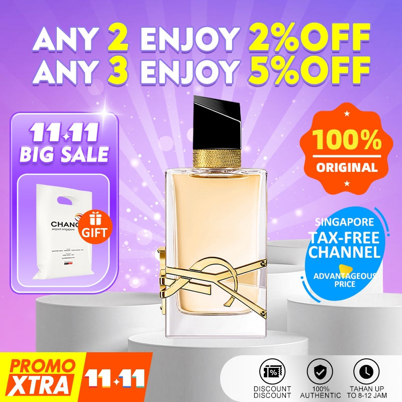 Jual [100% ORIGINAL] Parfum for Women Libre Premium Parfum 90ML Tahan ...