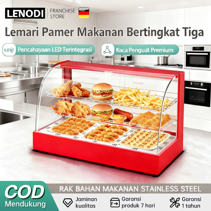 Jual Termostat Isolasi Komersial Kabinet Pemanas Chestnut Tart Roti ...