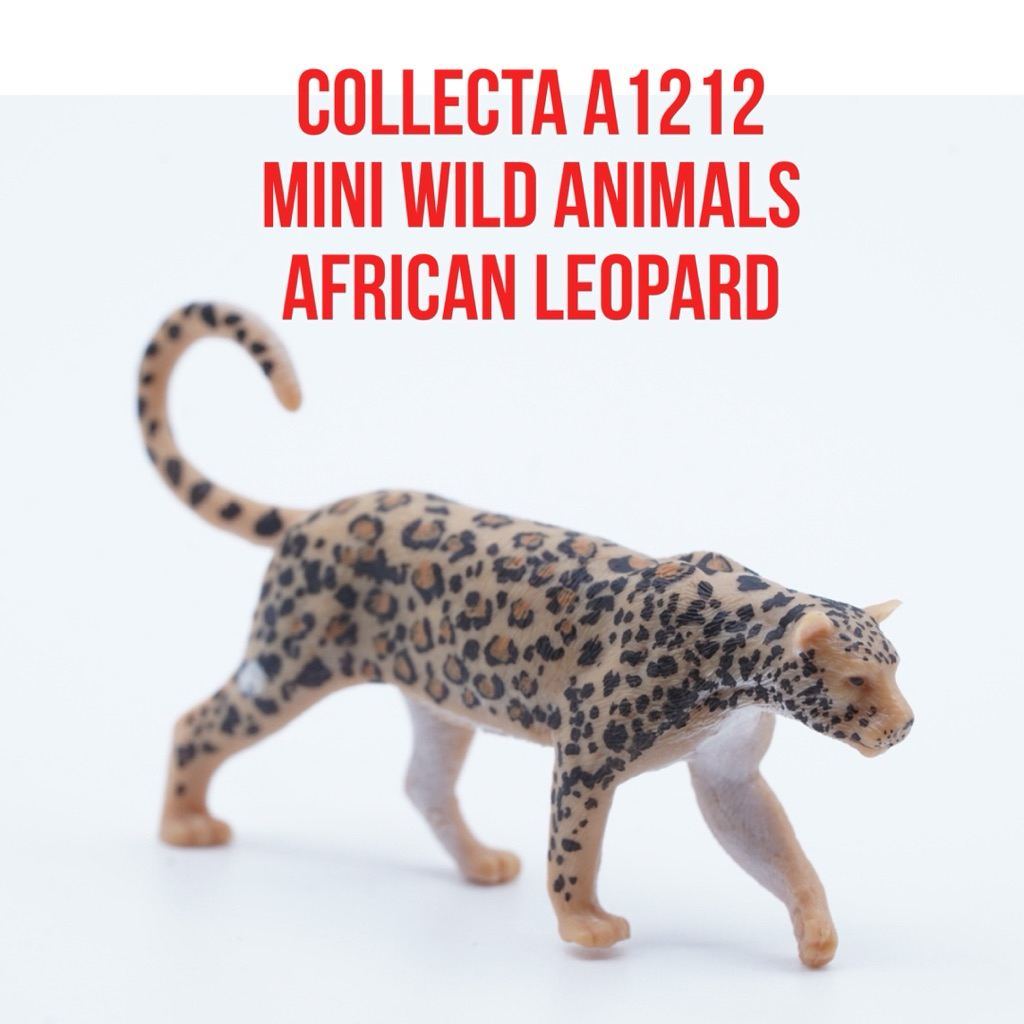 Jual Collecta A1212 Mini Wild Animals | African Leopard Macan Tutul ...