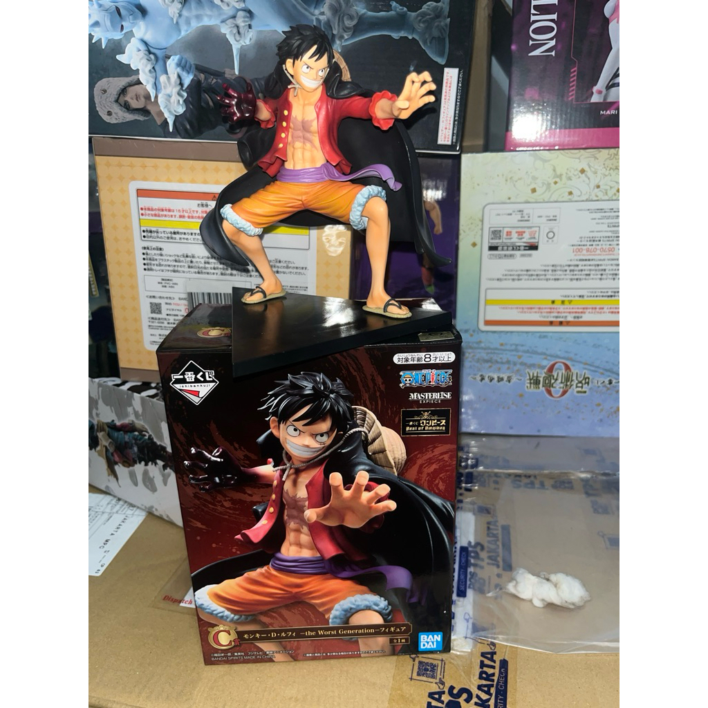 Jual Ichiban Kuji Masterlise Expiece Prize C Luffy One Piece Back in ...