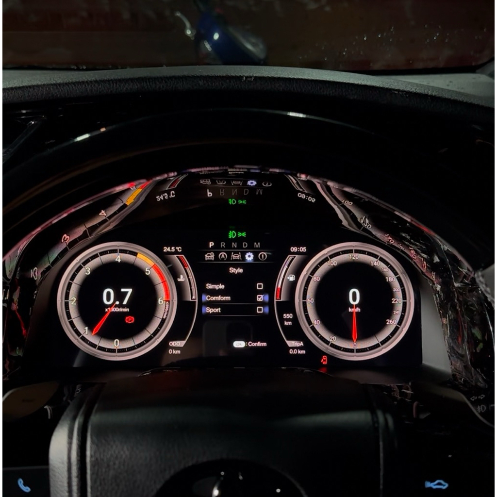 Jual speedometer digital fortuner & hilux , innova reborn . speedo ...