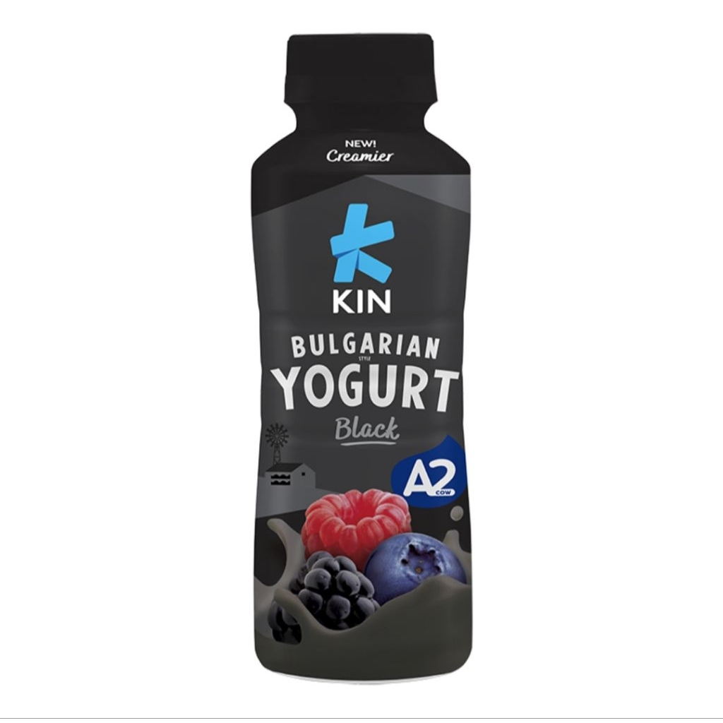 Jual Kin Bulgarian Yogurt Black Special Edition Pet 200 ml | Shopee ...