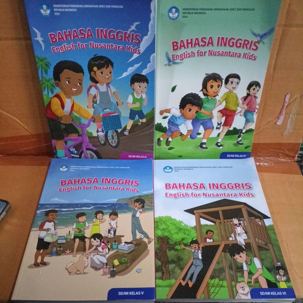 Jual paket English for Nusantara kids untuk SD kelas 3,4,5,6 kurikulum ...