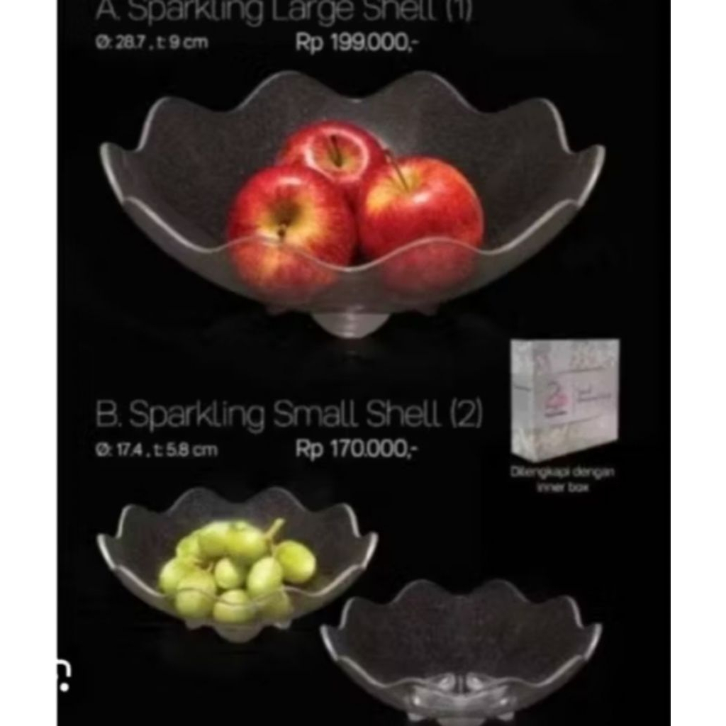 Jual large shell tupperware 1set | Shopee Indonesia